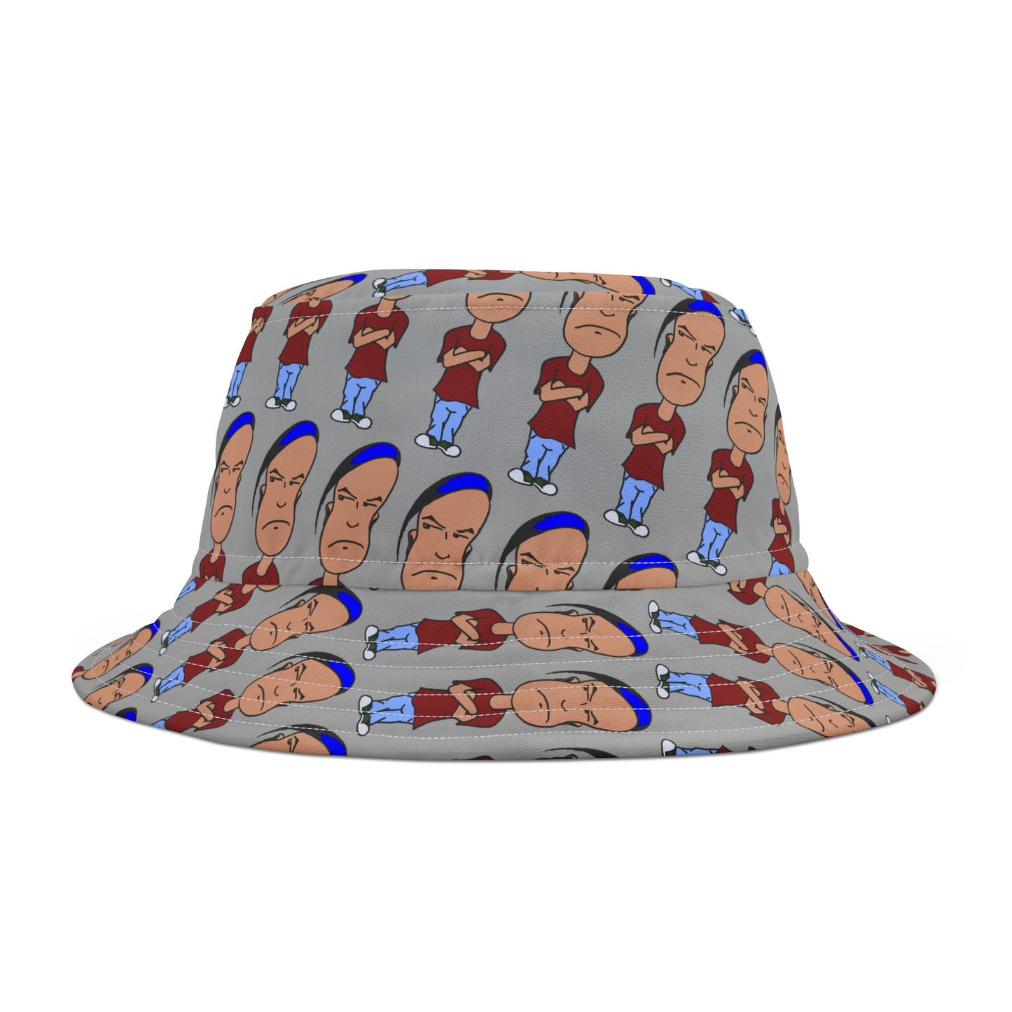 Playful Bucket Hat for Fun-Loving Individuals, Summer Accessory, Unique Gift, Festival Wear, Casual Style, Streetwear Statement