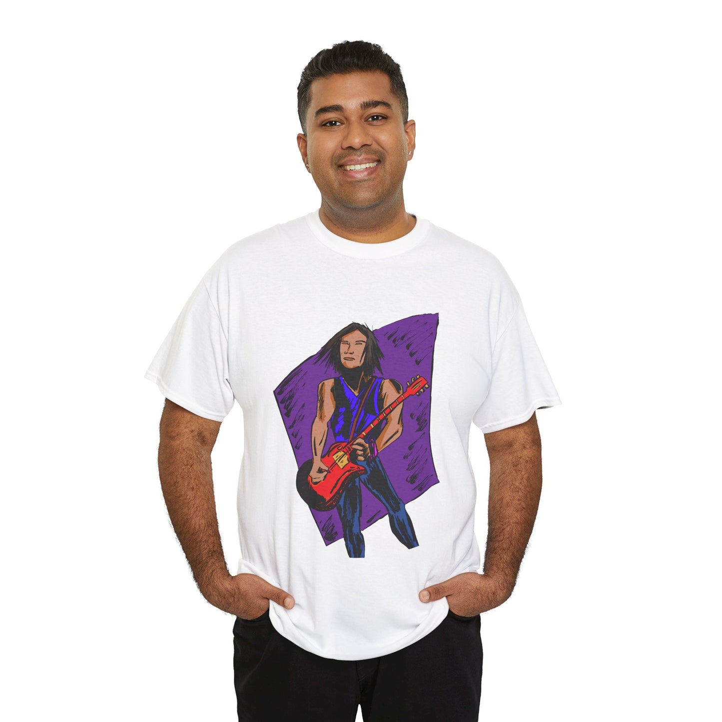 Rockstar Graphic Tee, Music Lover Shirt, Unisex Cotton T-Shirt, Gift for Musicians, Festival Outfit