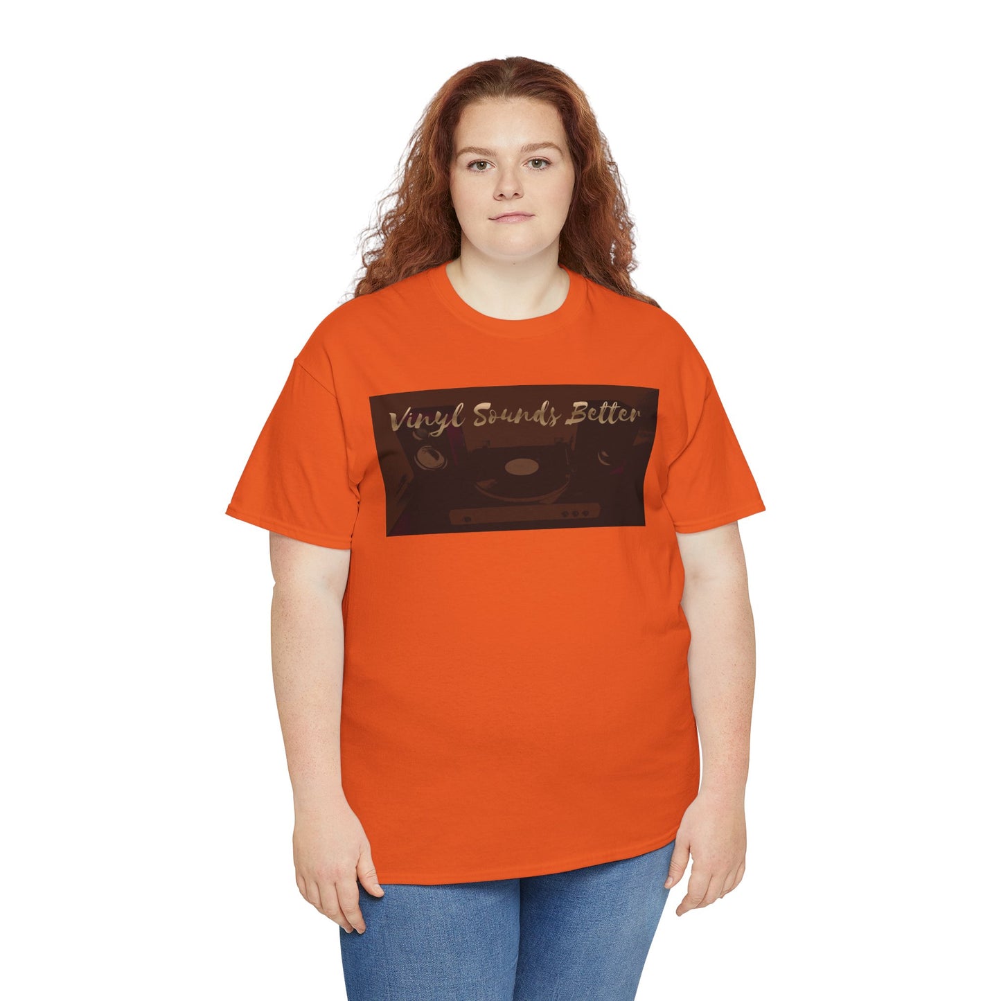 Vinyl Sounds Better T-Shirt — Retro Record Player Tee for Music Lovers
