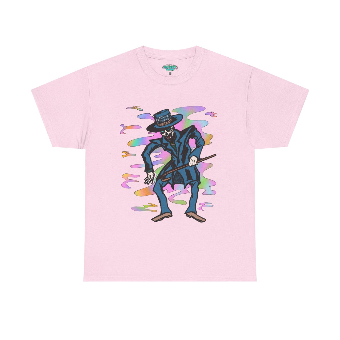 Voodoo Maniac Colorful Cartoon Magician Unisex Heavy Cotton Tee
