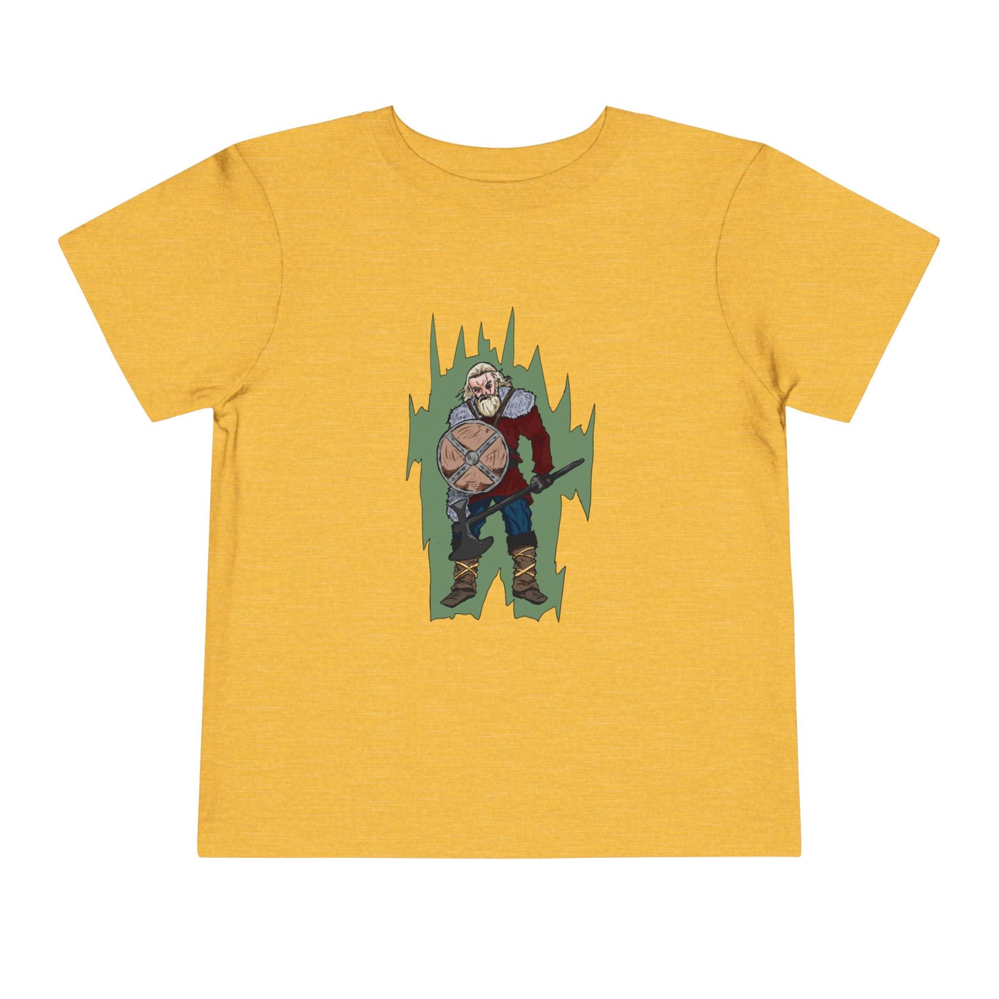 Toddler Tee — Viking Warrior Graphic Shirt