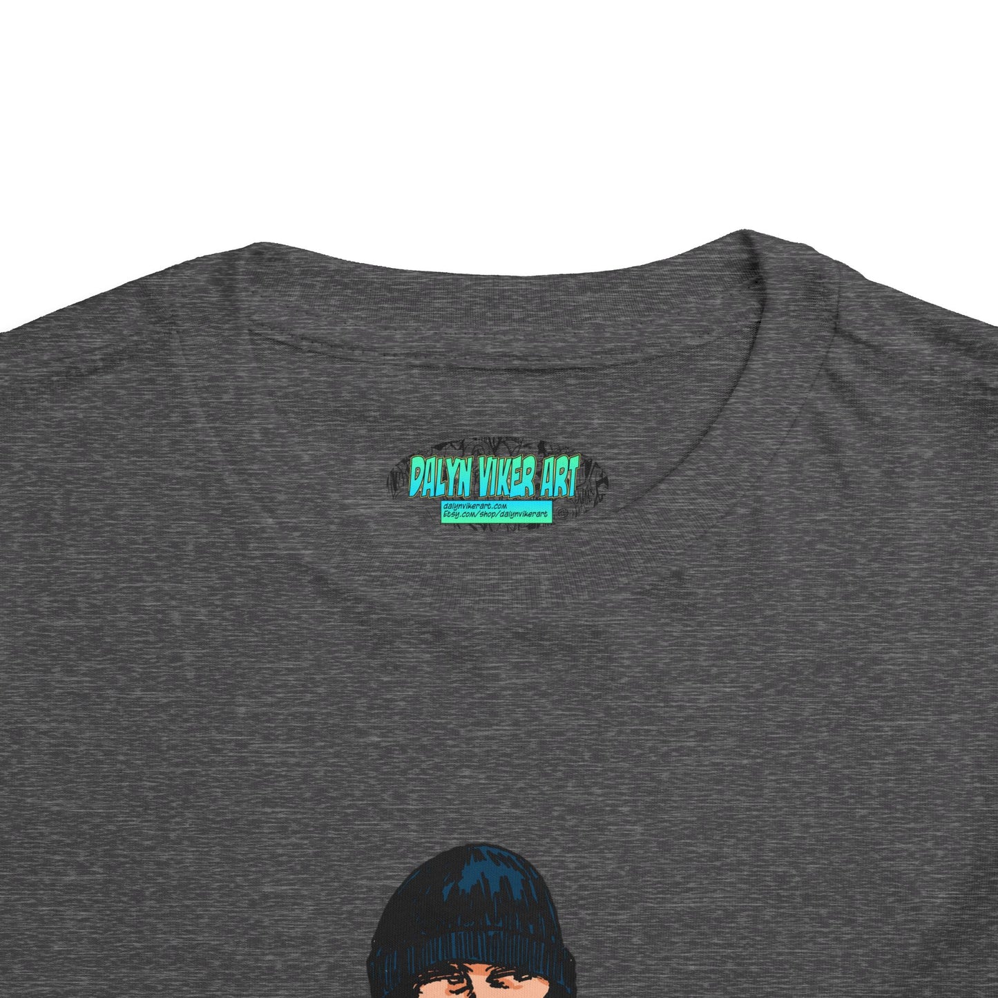Toddler Tee — Cute Rude Skater Dude Kid Skateboard Graphic Shirt