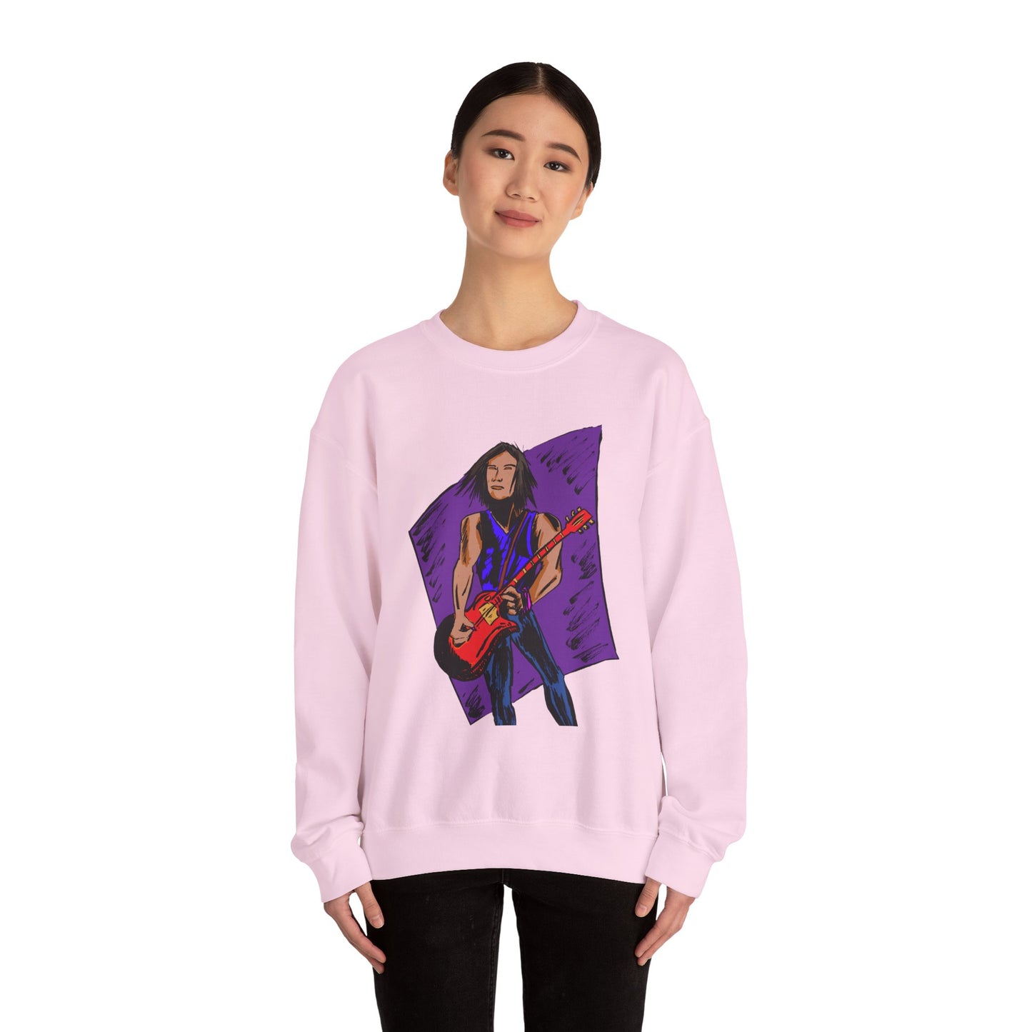 Rock Star Vintage Crewneck Sweatshirt