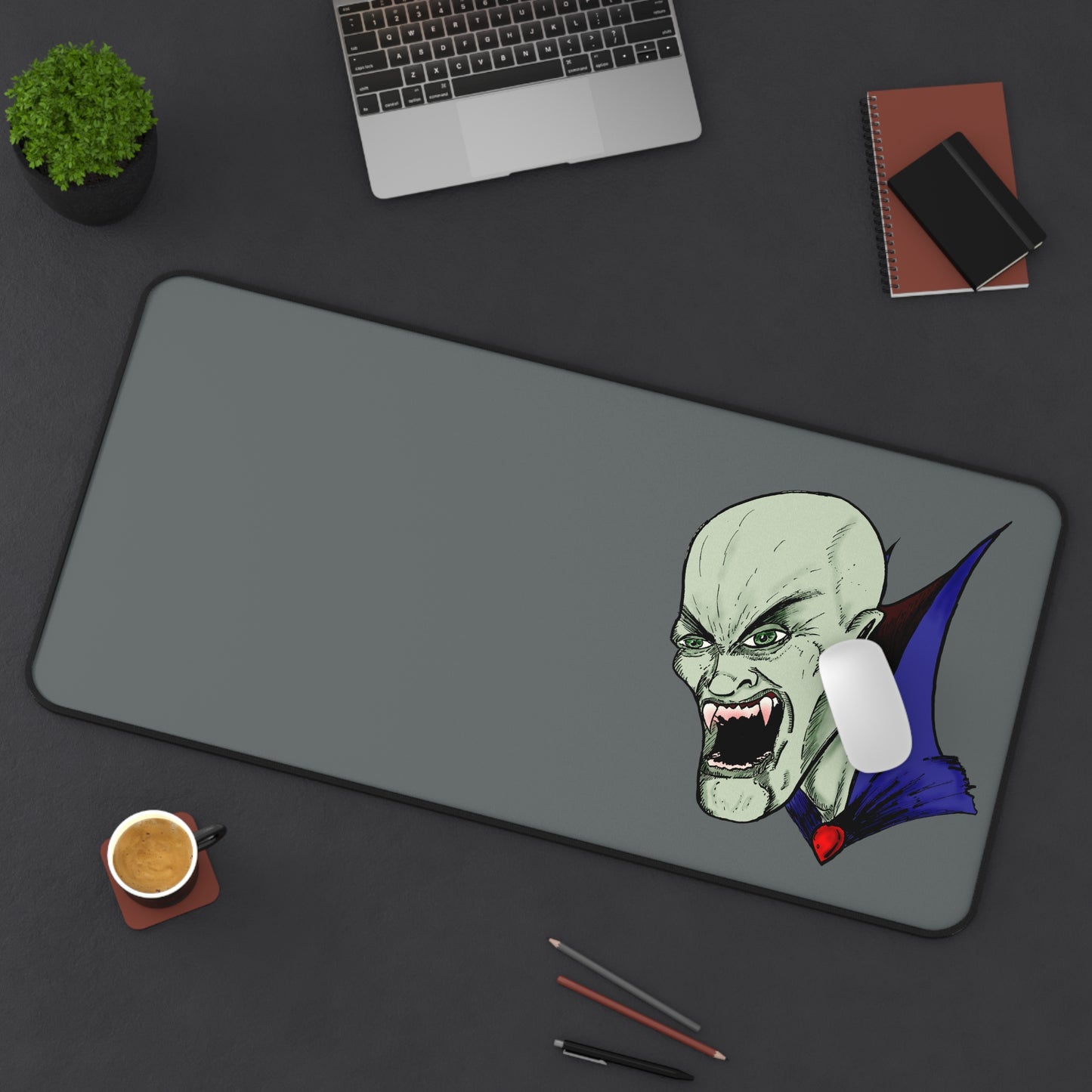 Bloodsucking Vampire Desk Mat