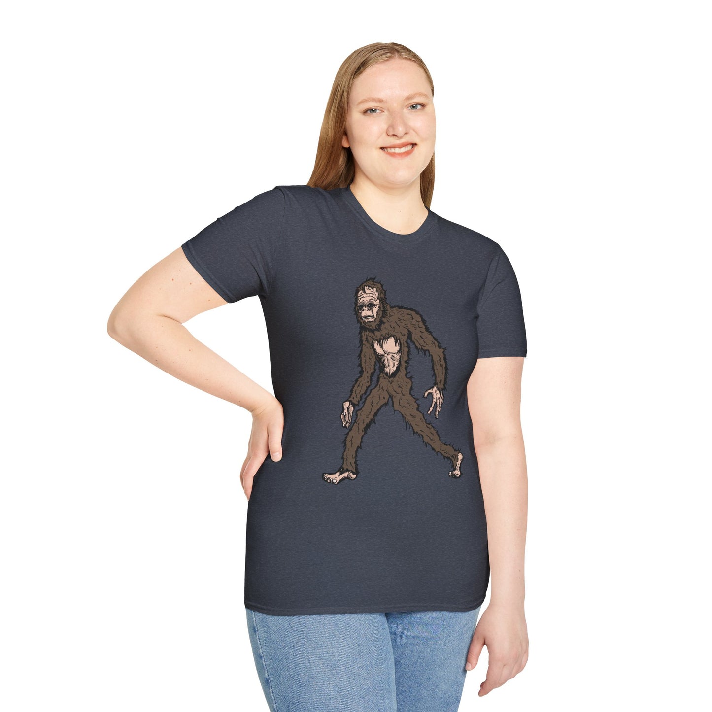 Bigfoot Stroll Unisex Softstyle T-Shirt