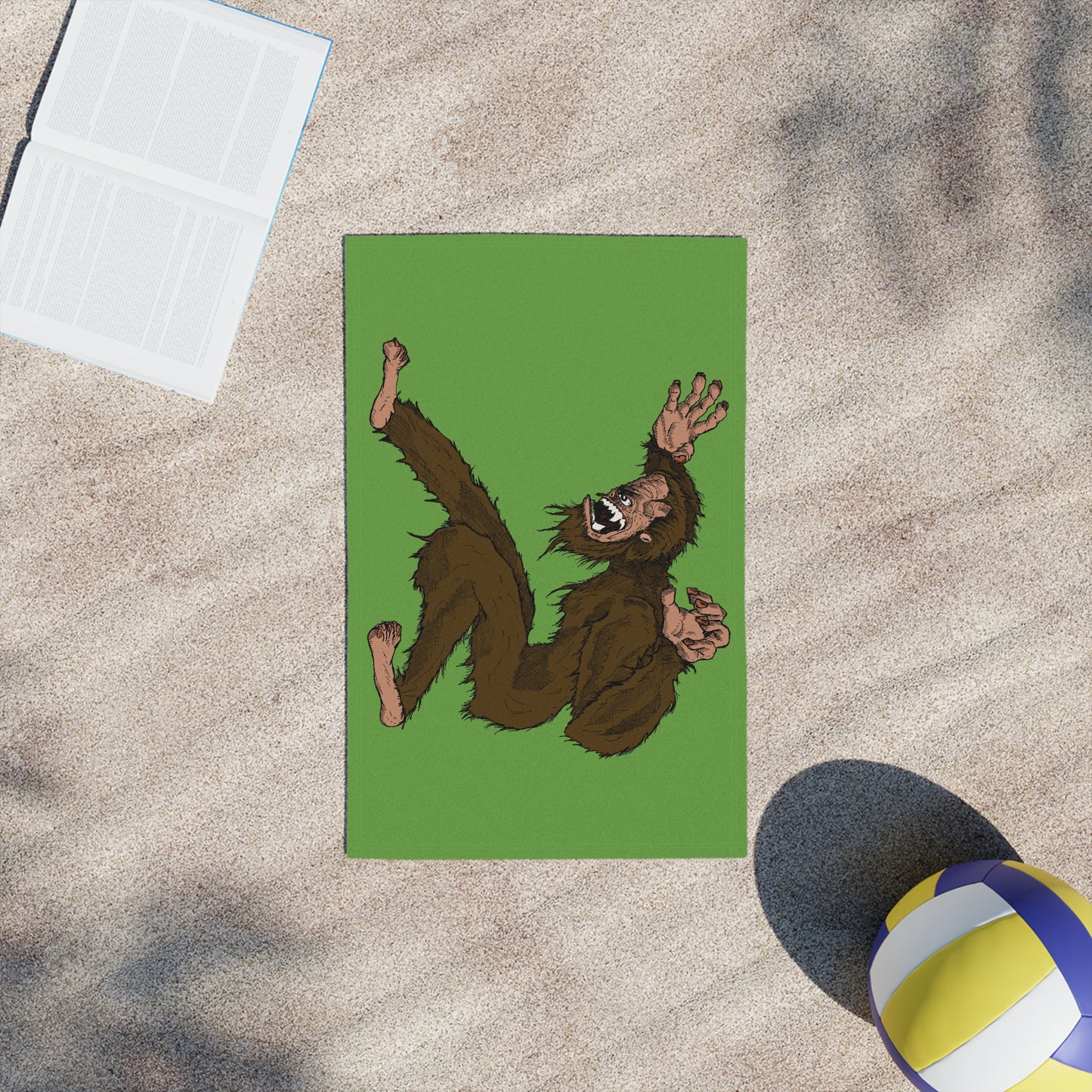 Berserker Bigfoot Beach Towel