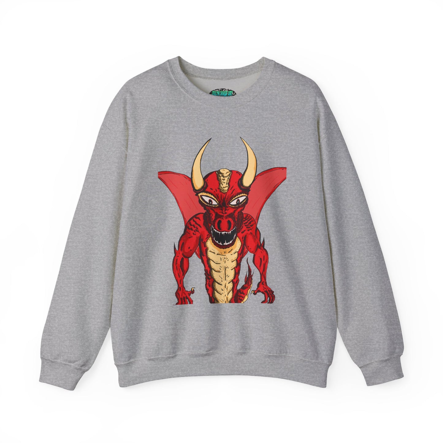 Fierce Dragon Unisex Crewneck Sweatshirt