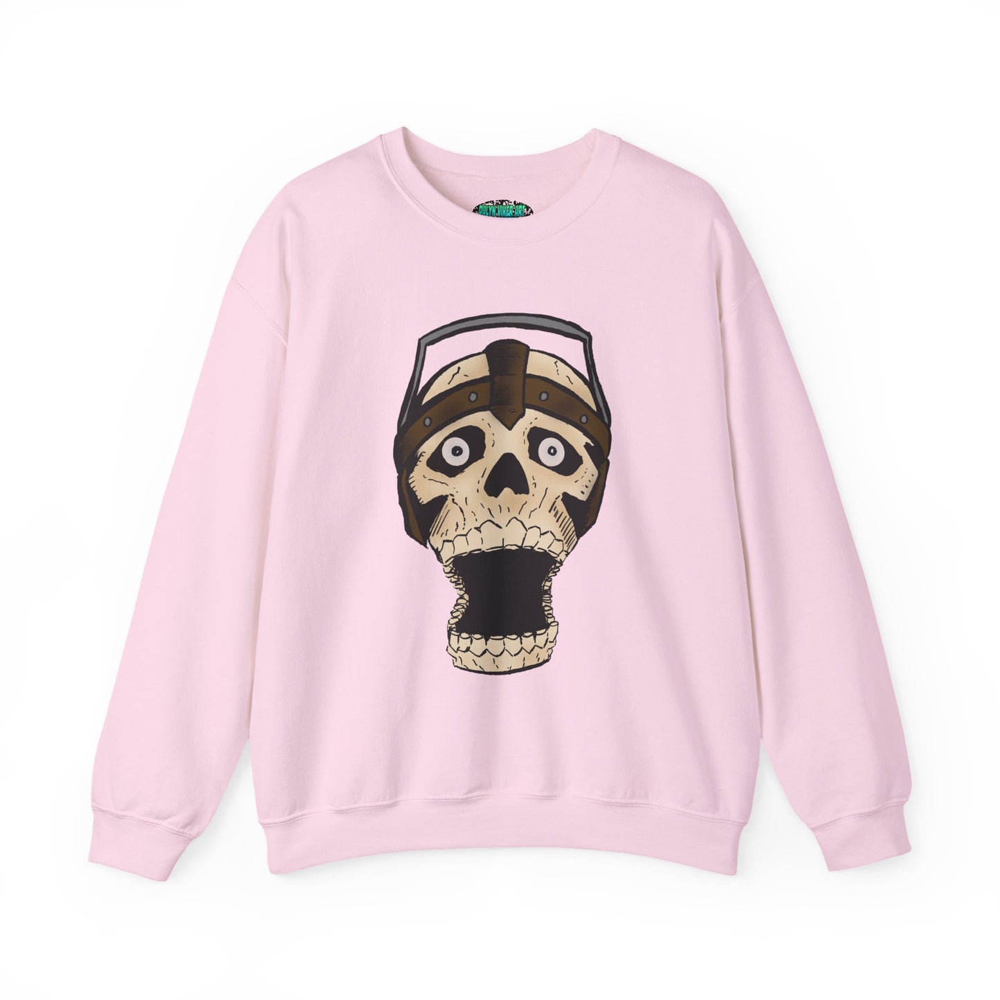 Screaming Skull Graphic Crewneck Sweatshirt - Unisex Heavy Blend™