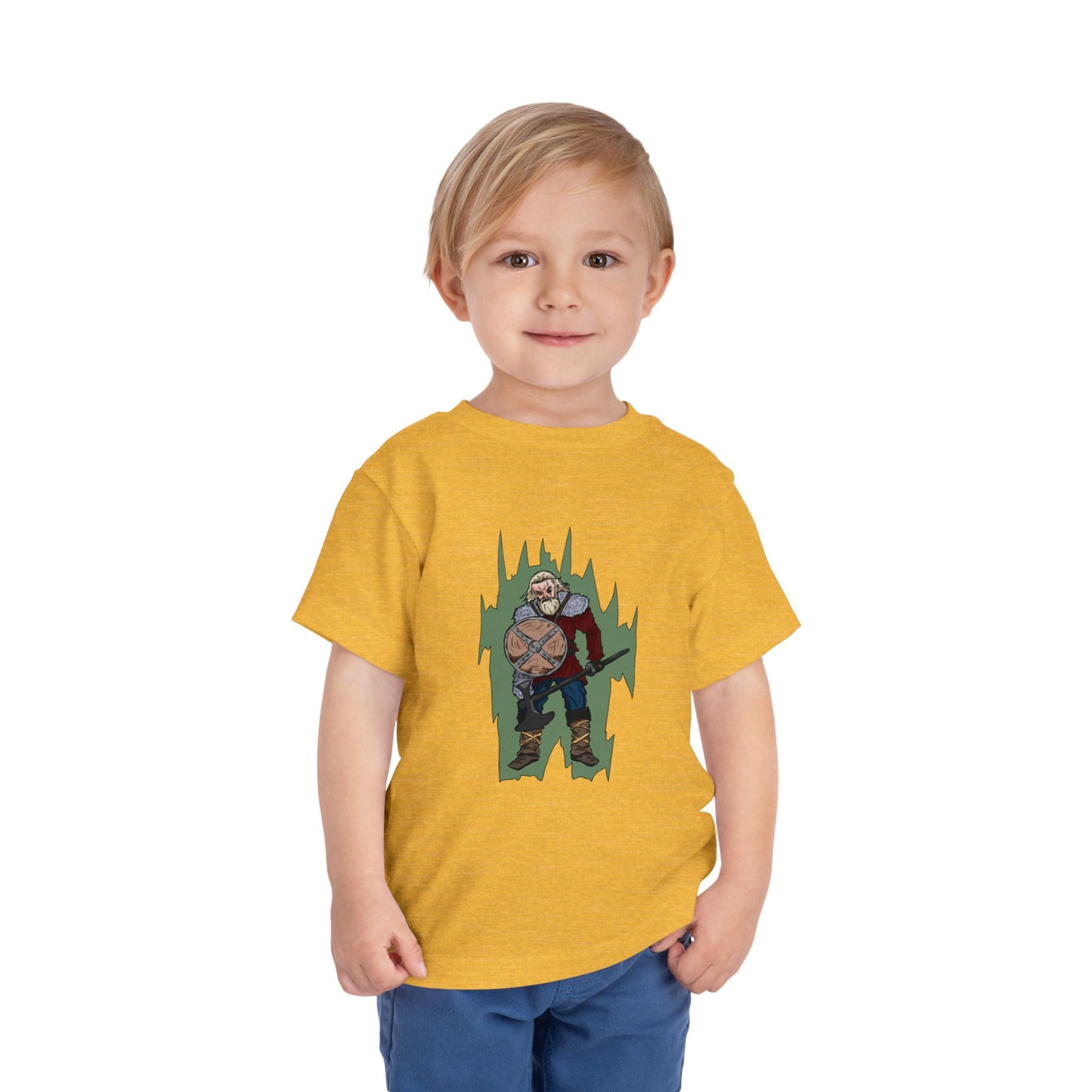 Toddler Tee — Viking Warrior Graphic Shirt