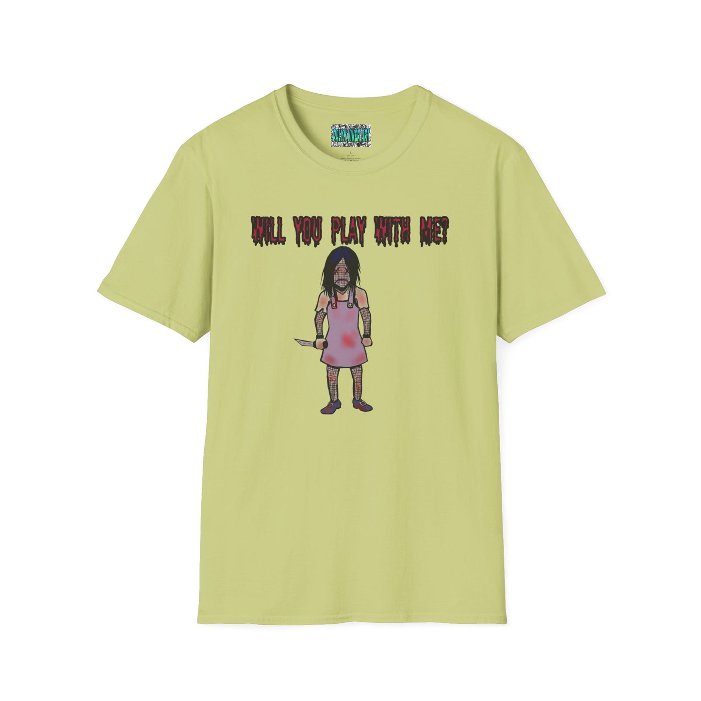 Will You Play With Me?  Unisex Softstyle T-Shirt