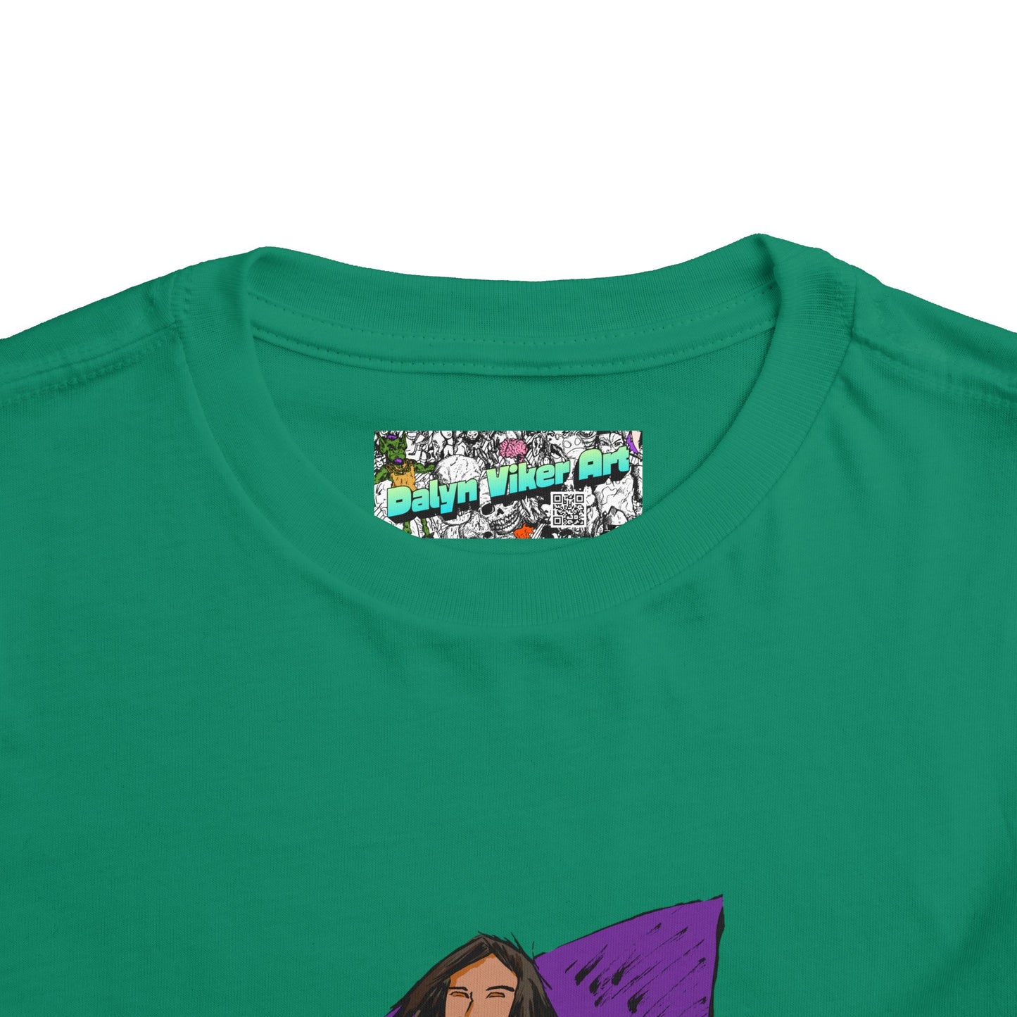 Toddler Tee — Rock Star Guitarist Graphic Kids Shirt