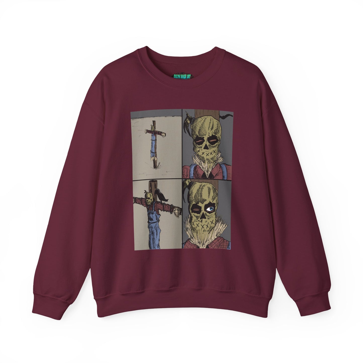 Scarecrow Graphic Crewneck Sweatshirt
