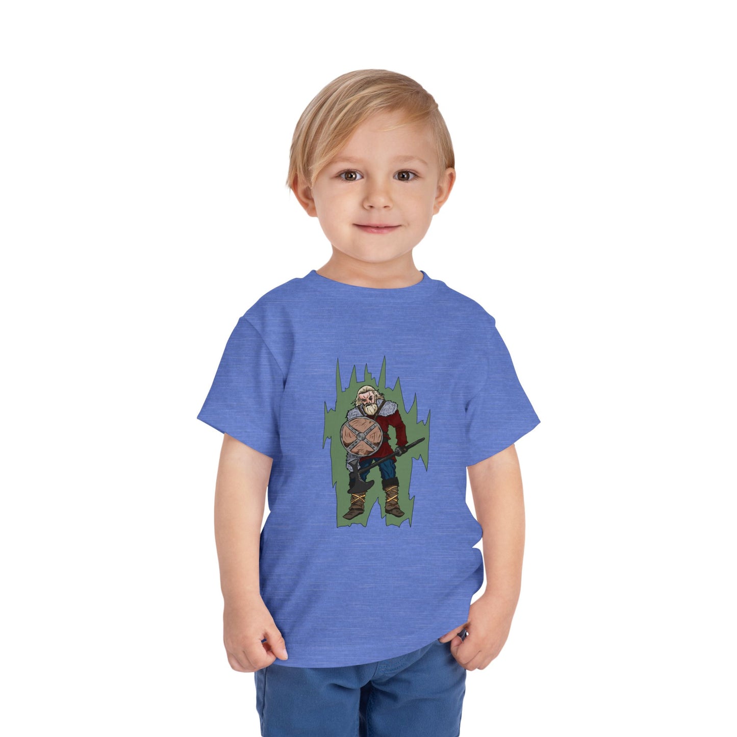 Toddler Tee — Viking Warrior Graphic Shirt