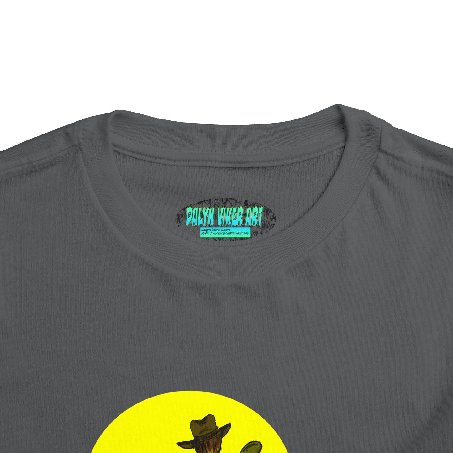 Toddler Tee — Colorful Cowboy Guitar Kids Shirt