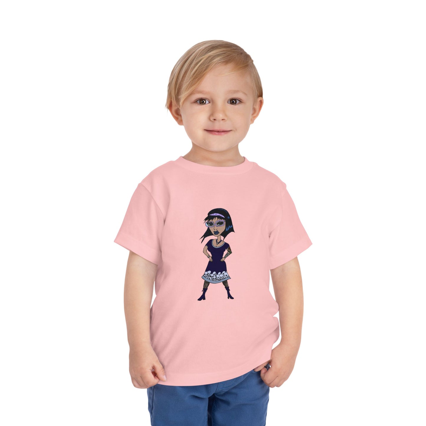 Goth Girl Toddler Tee