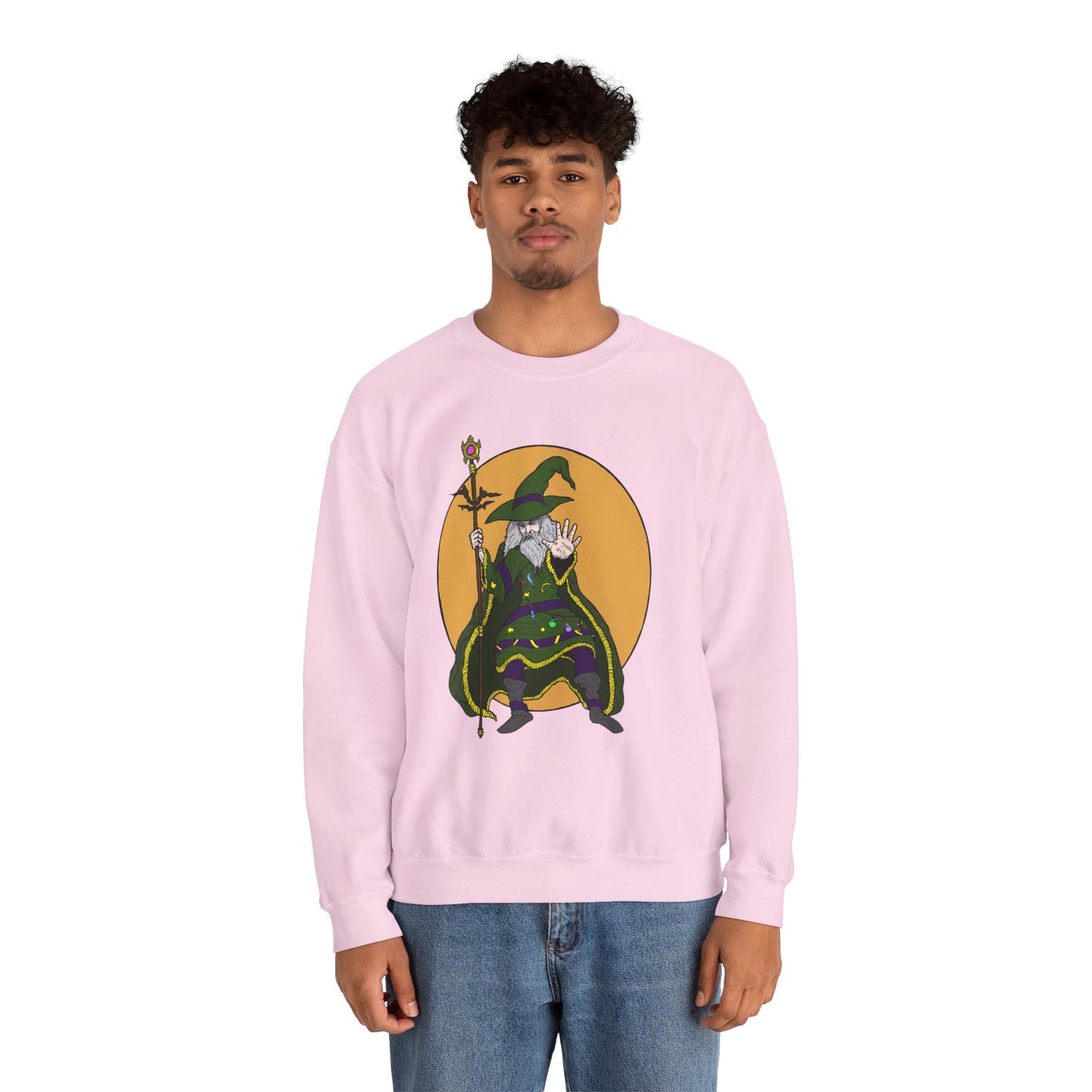 Wizard-Themed Unisex Crewneck Sweatshirt