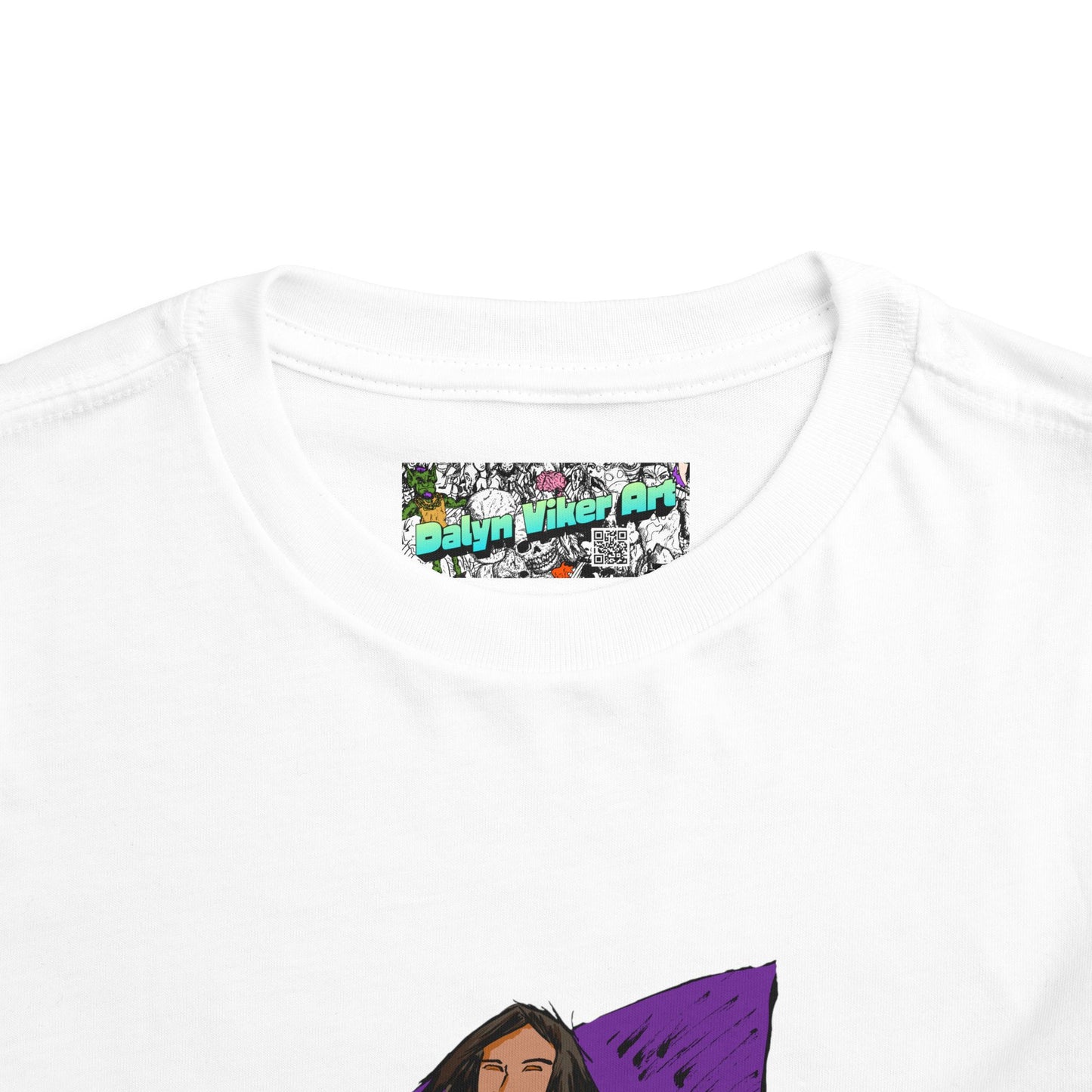 Toddler Tee — Rock Star Guitarist Graphic Kids Shirt