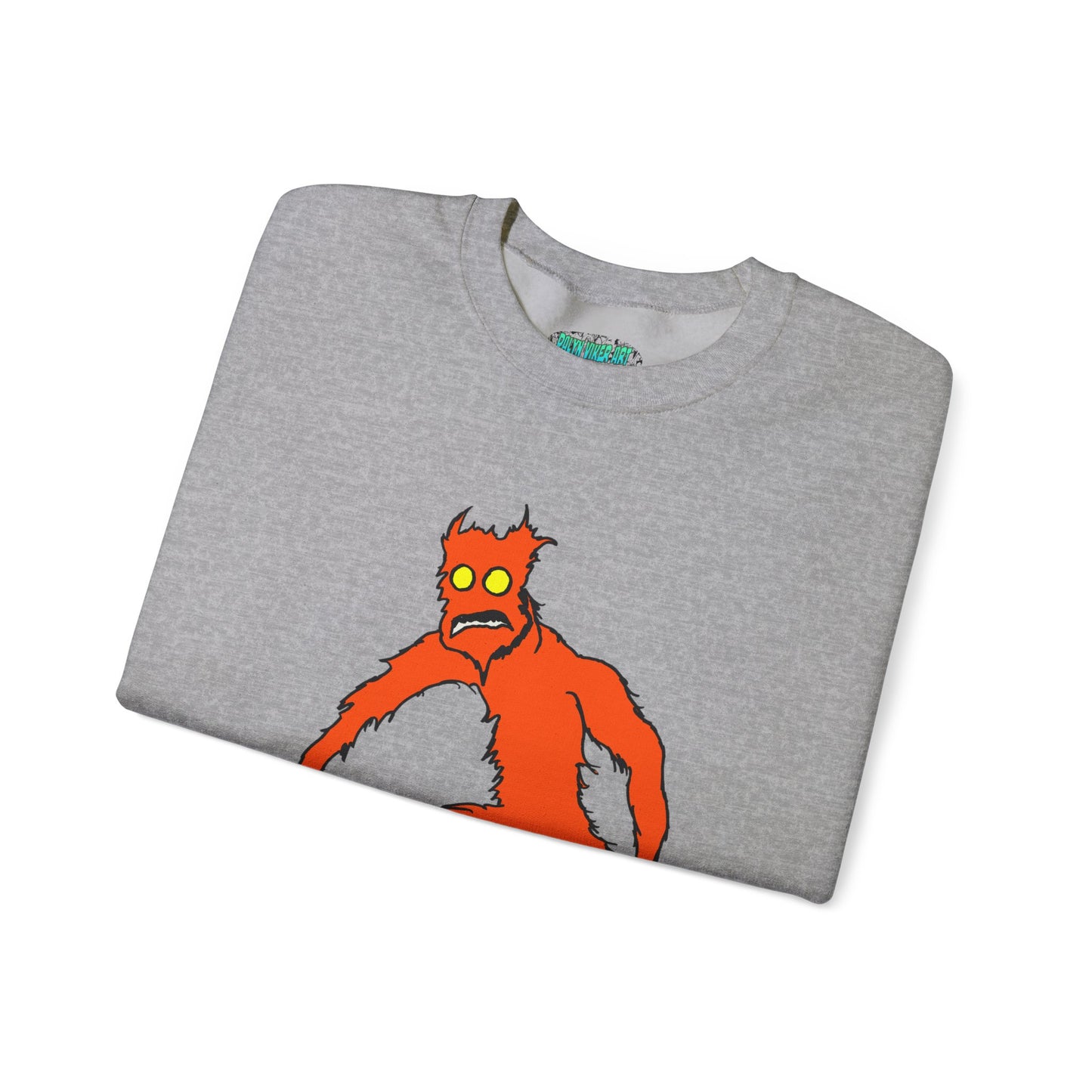 Spooky Monster Crewneck Sweatshirt