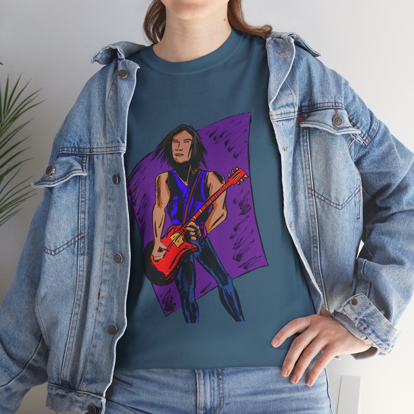 Rockstar Graphic Tee, Music Lover Shirt, Unisex Cotton T-Shirt, Gift for Musicians, Festival Outfit
