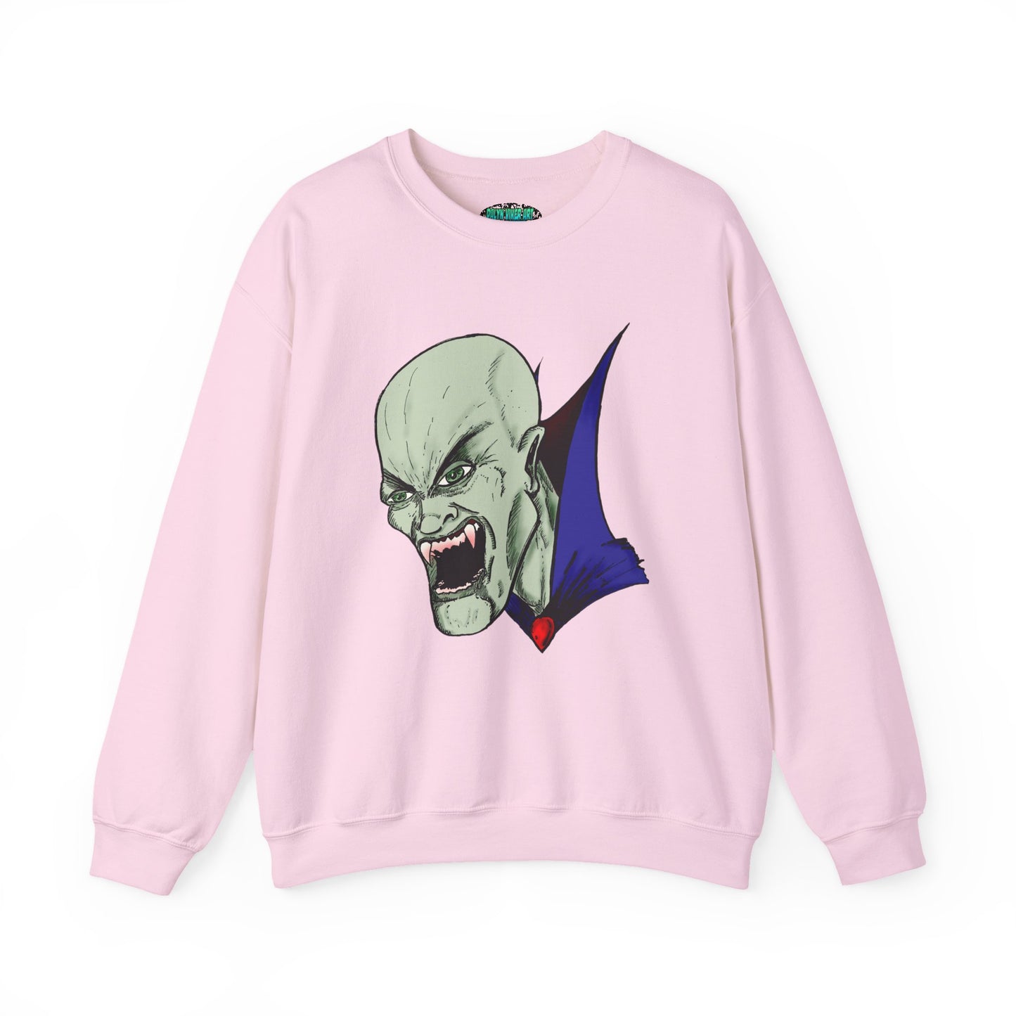 Vampire Graphic Sweatshirt for Halloween