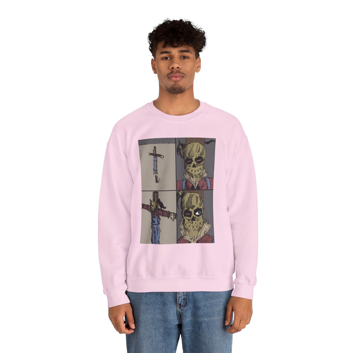 Scarecrow Graphic Crewneck Sweatshirt