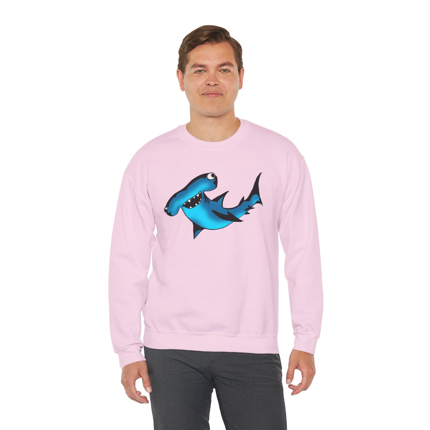 Harley Hammerhead Cute Shark Graphic Unisex Sweatshirt