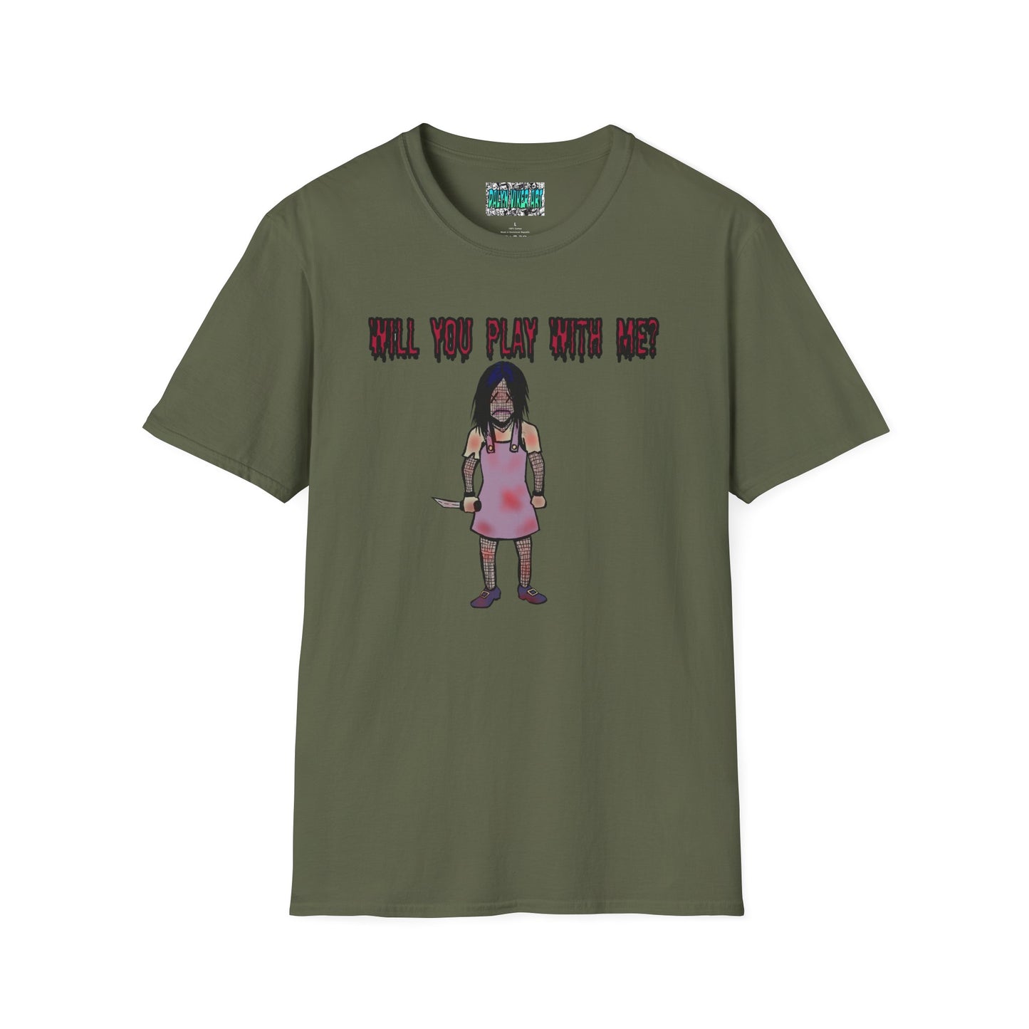 Will You Play With Me?  Unisex Softstyle T-Shirt