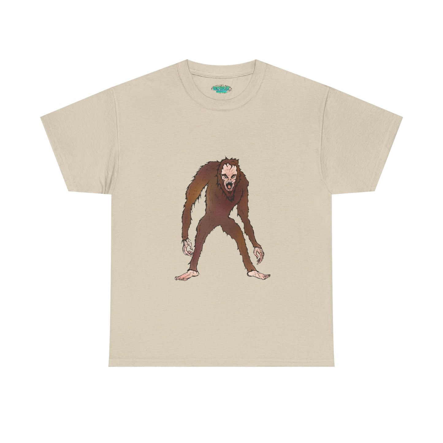 Bigfoot Sketch T‑Shirt — Retro Sasquatch Graphic Tee