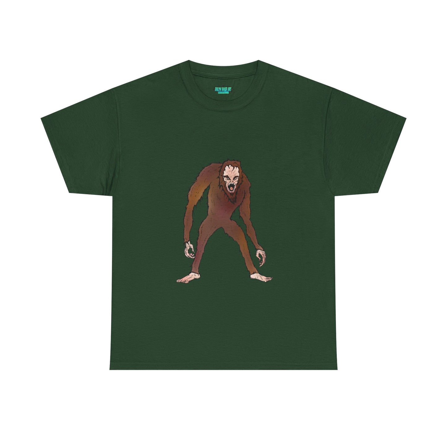 Bigfoot Sketch T‑Shirt — Retro Sasquatch Graphic Tee