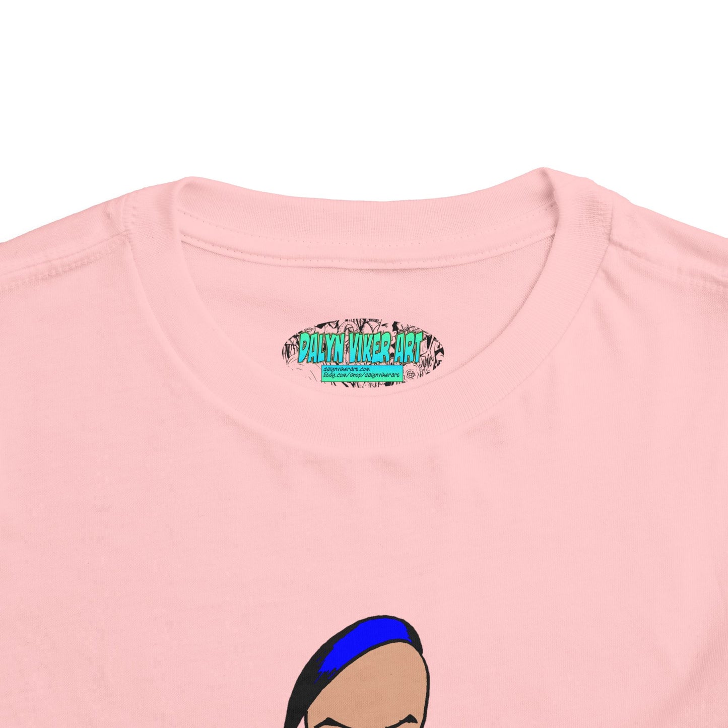 Smug Grumpy Kid Cartoon Toddler Tee