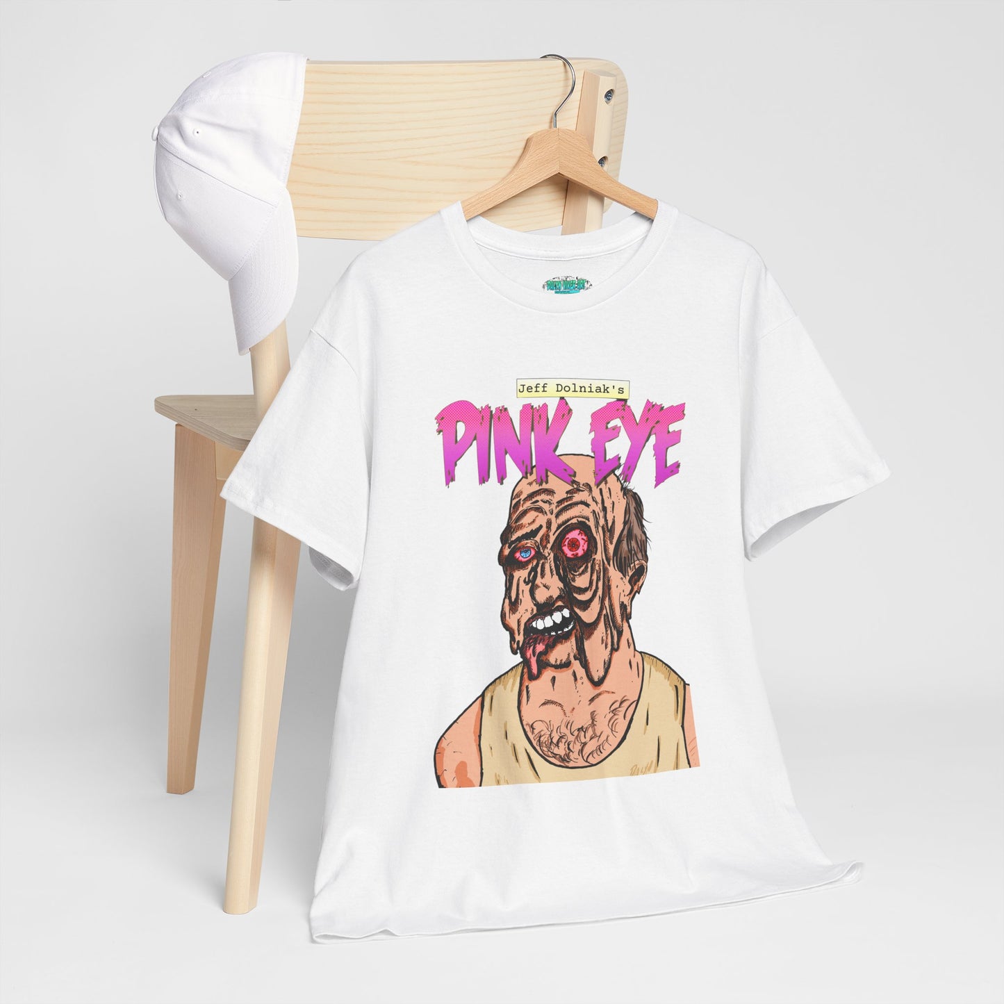 Pink Eye - Body Horror Illustration T-Shirt
