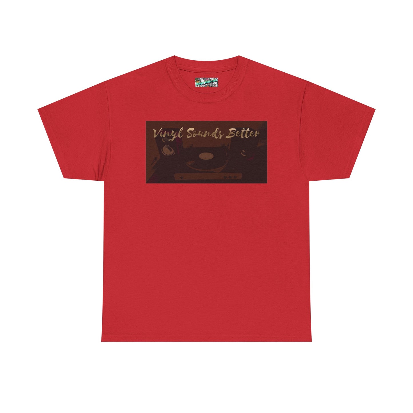 Vinyl Sounds Better T-Shirt — Retro Record Player Tee for Music Lovers
