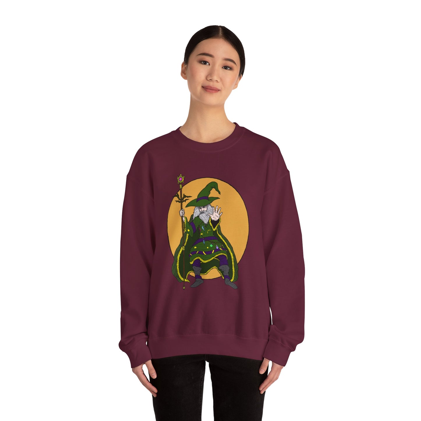 Wizard-Themed Unisex Crewneck Sweatshirt