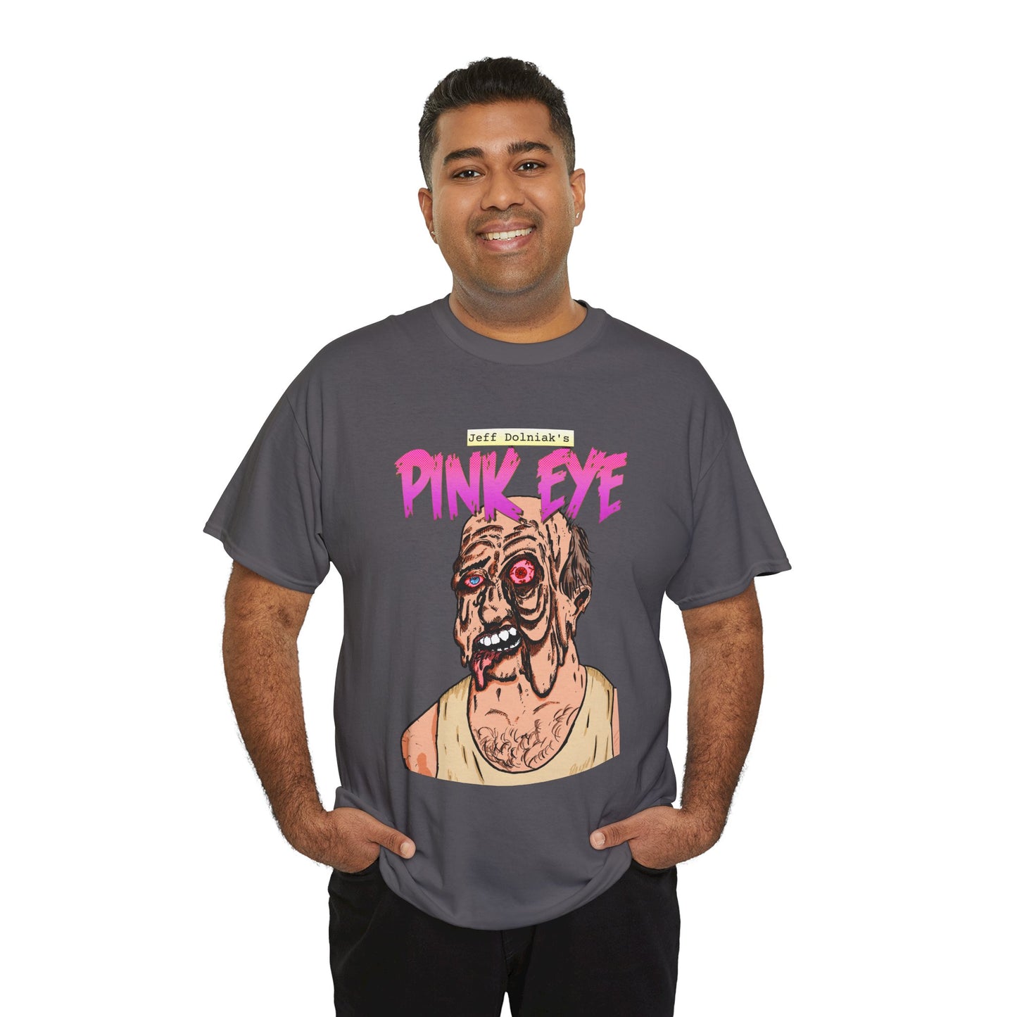 Pink Eye - Body Horror Illustration T-Shirt
