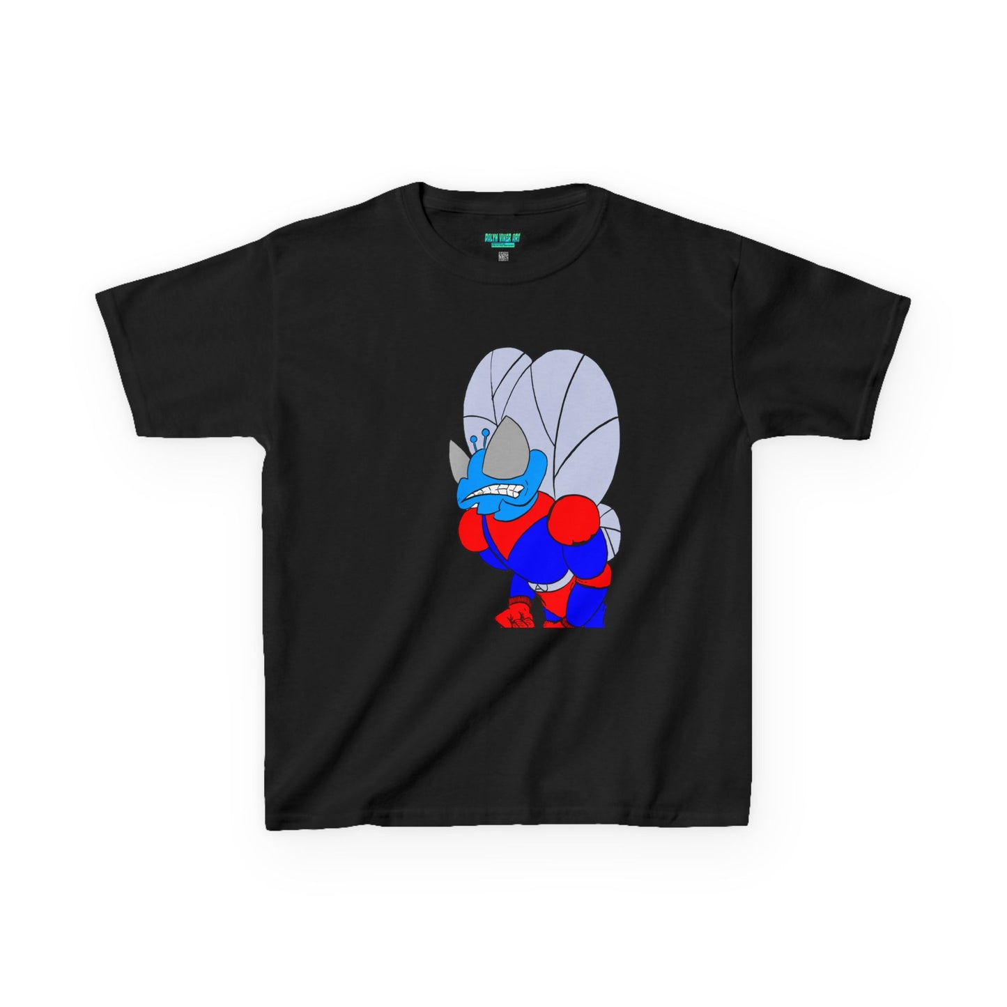 The Astound Astro-Fly - Ready for the Next Case - Playful Cartoon Kids Tee - Fun and Colorful Design