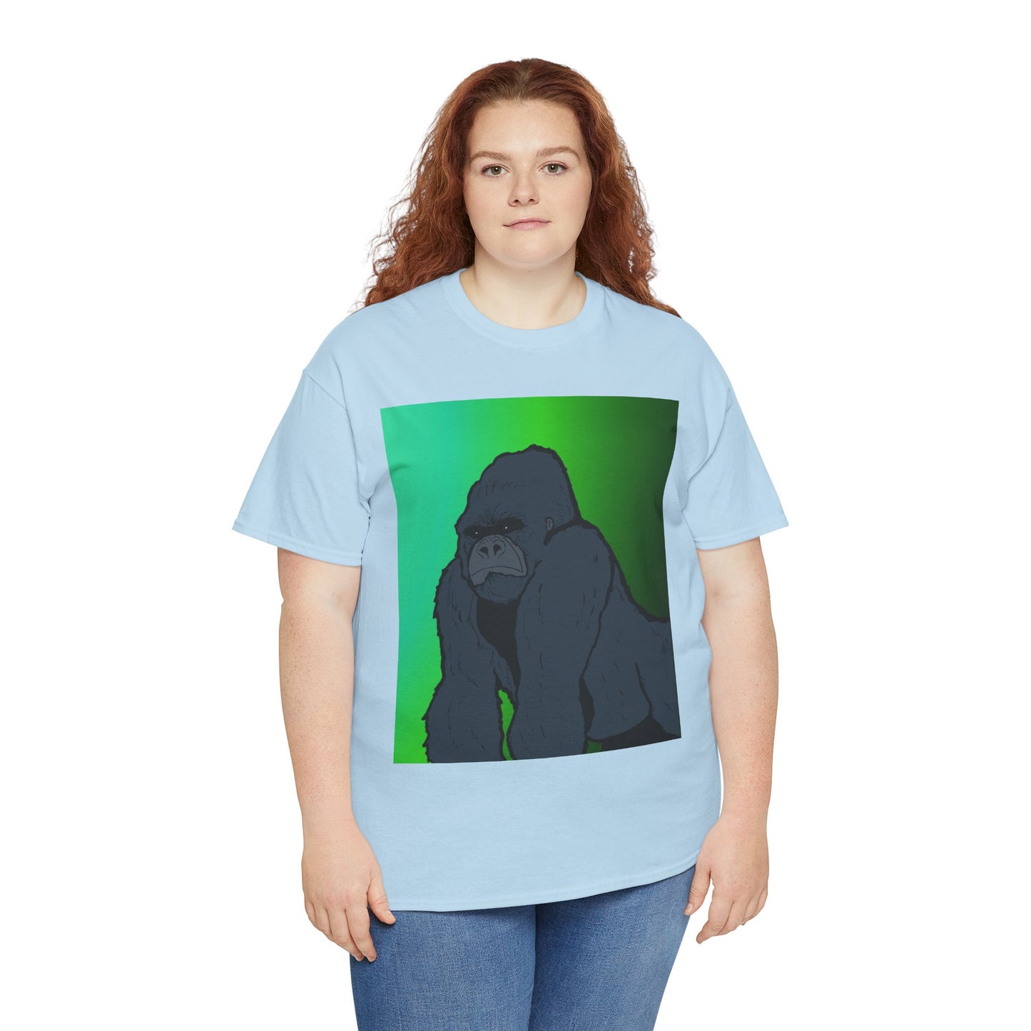 Gorilla Portrait Tee – Graphic Ape Illustration T-Shirt
