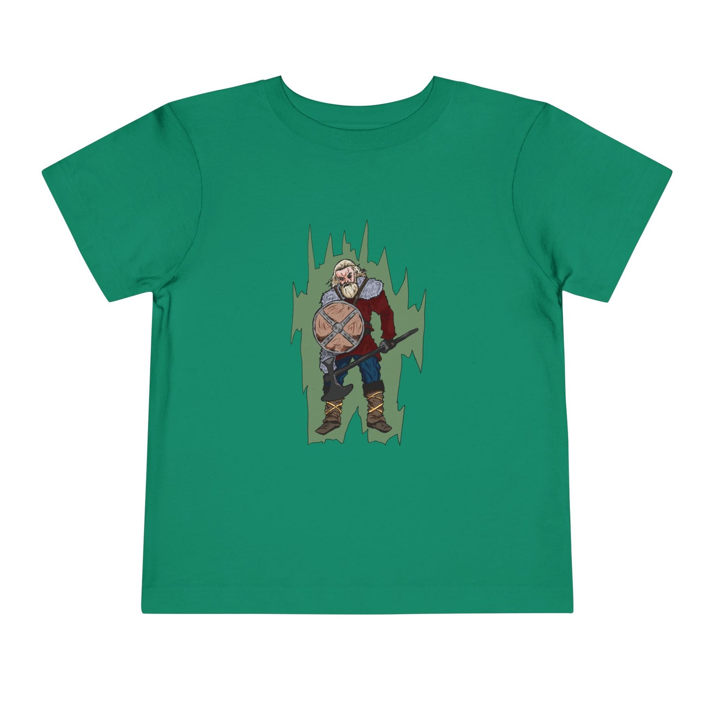 Toddler Tee — Viking Warrior Graphic Shirt