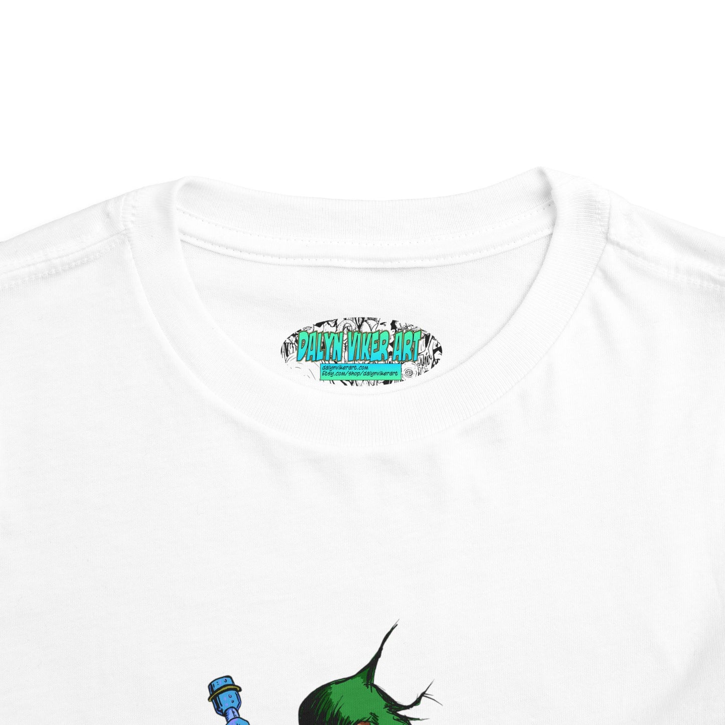 Toddler Tee — Colorful Space Hero Graphic