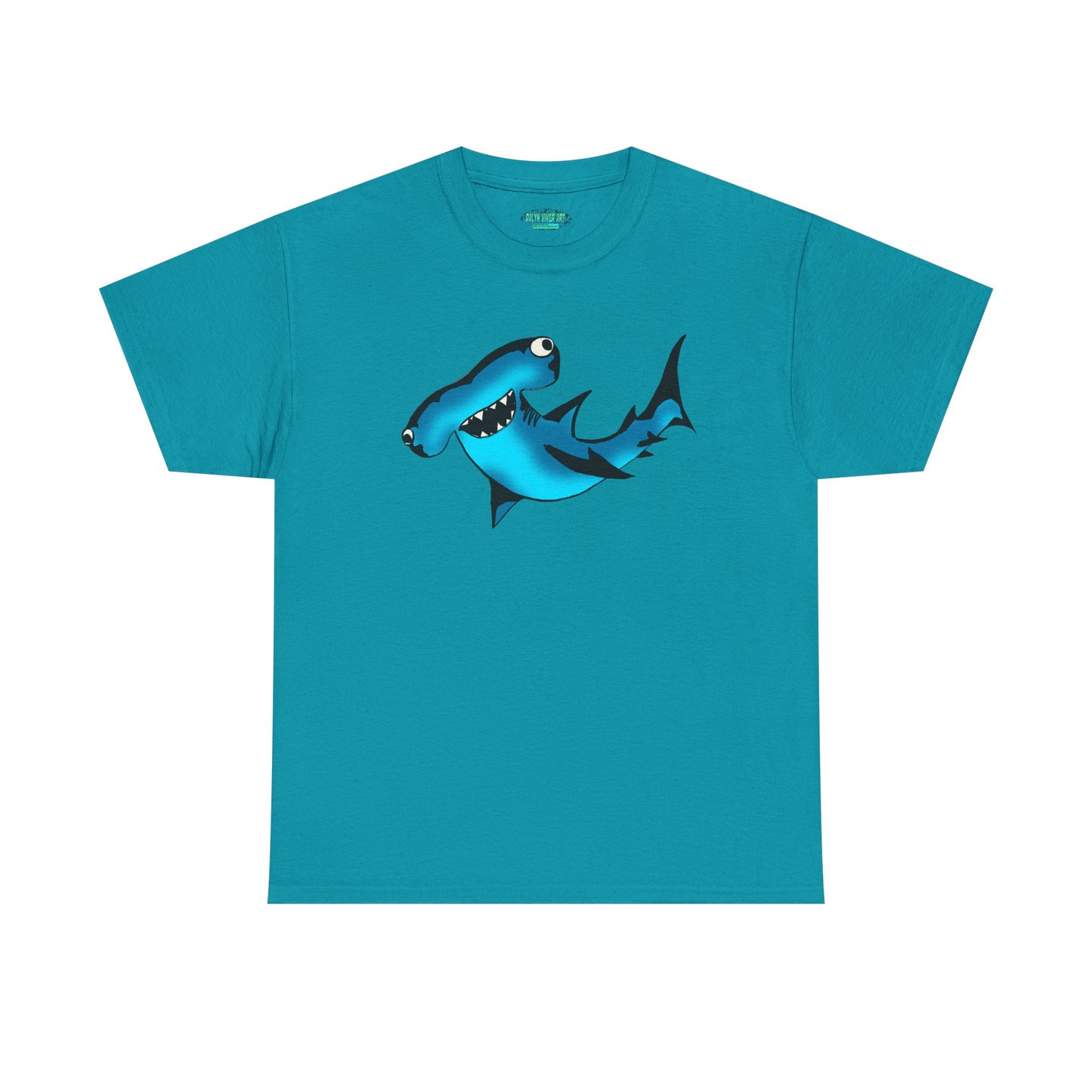 Funny Shark Unisex Heavy Cotton Tee - Perfect Summer Casual Wear