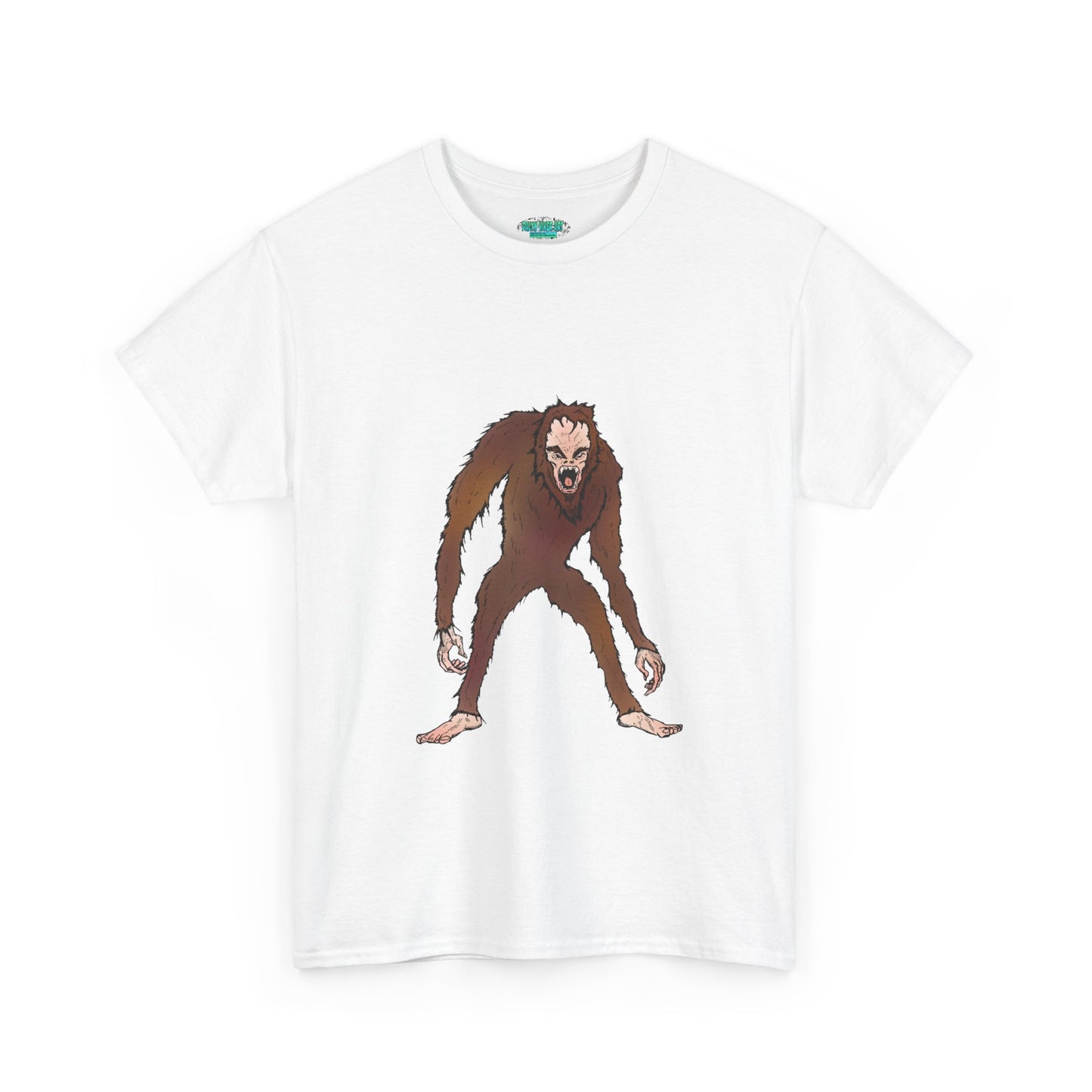 Bigfoot Sketch T‑Shirt — Retro Sasquatch Graphic Tee
