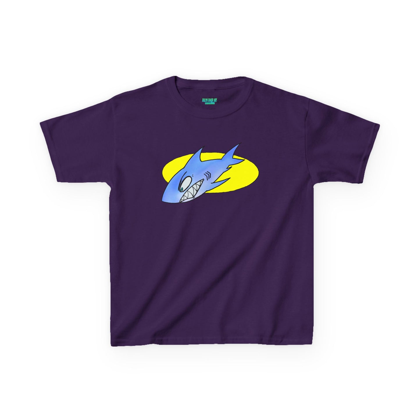 Cool Shark Graphic Kids Tee, Fun T-Shirt for Boys, Lightweight Summer Apparel, Gifts for Young Ocean Lovers, Birthday and Holiday Wear