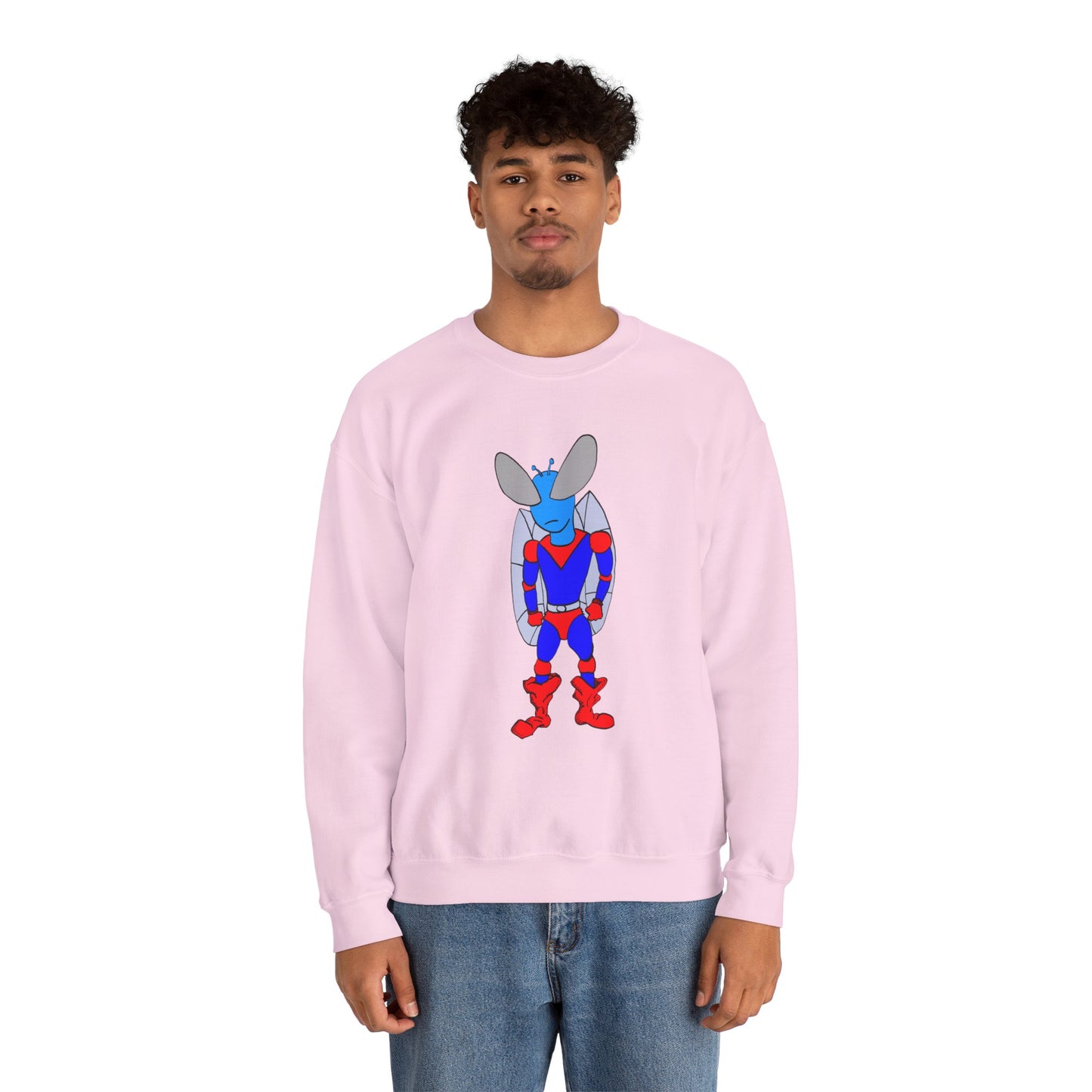 Superhero Agent 501 Unisex Heavy Blend™ Crewneck Sweatshirt
