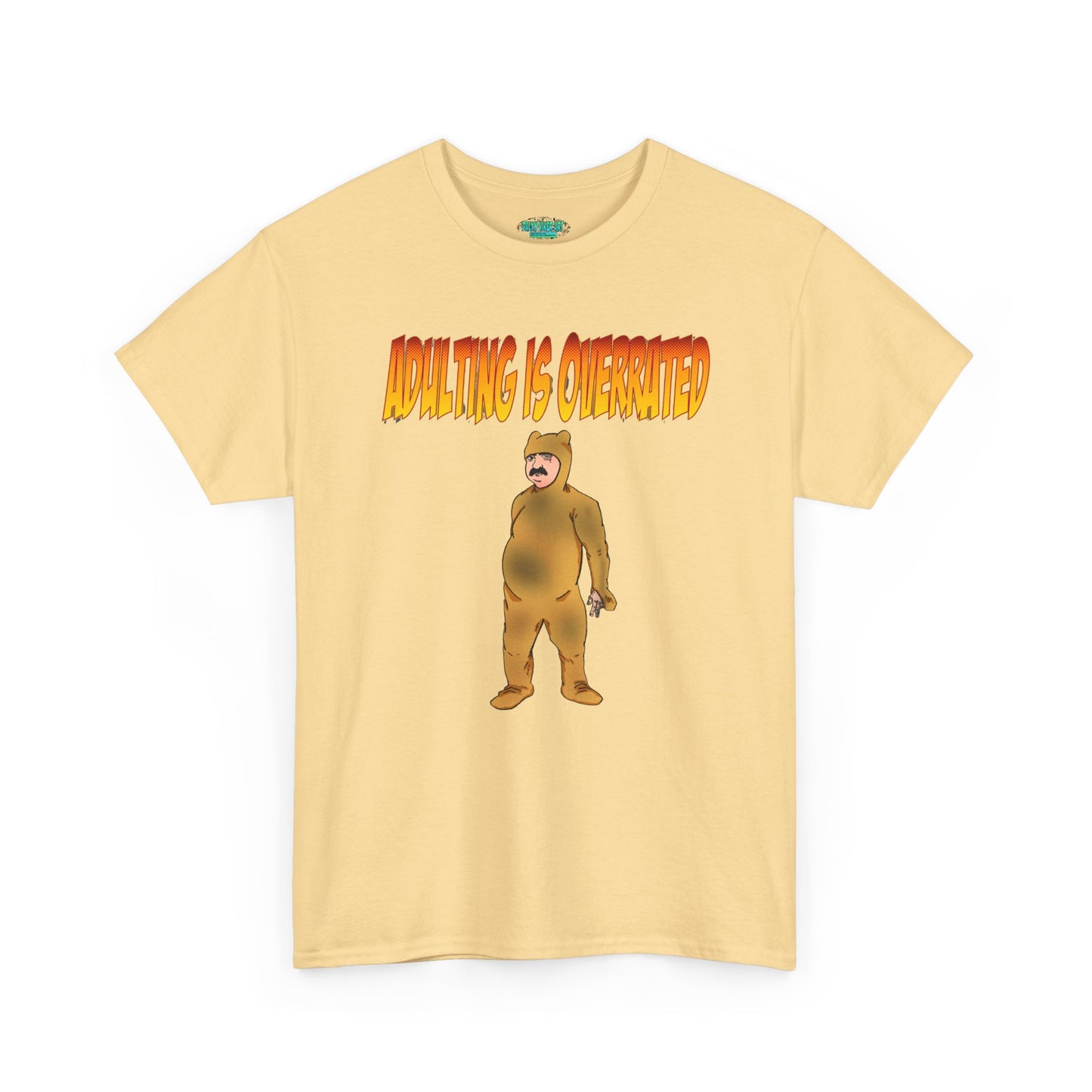 Funny Adulting is Overrated Unisex Heavy Cotton Tee