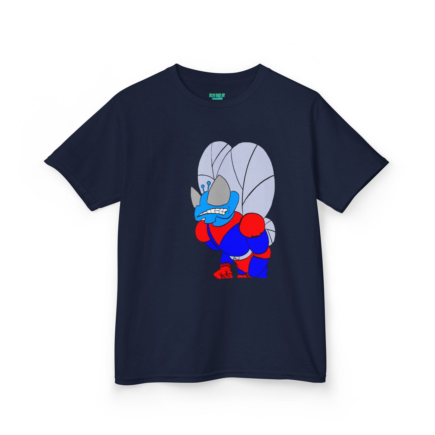 The Astound Astro-Fly - Ready for the Next Case - Playful Cartoon Kids Tee - Fun and Colorful Design