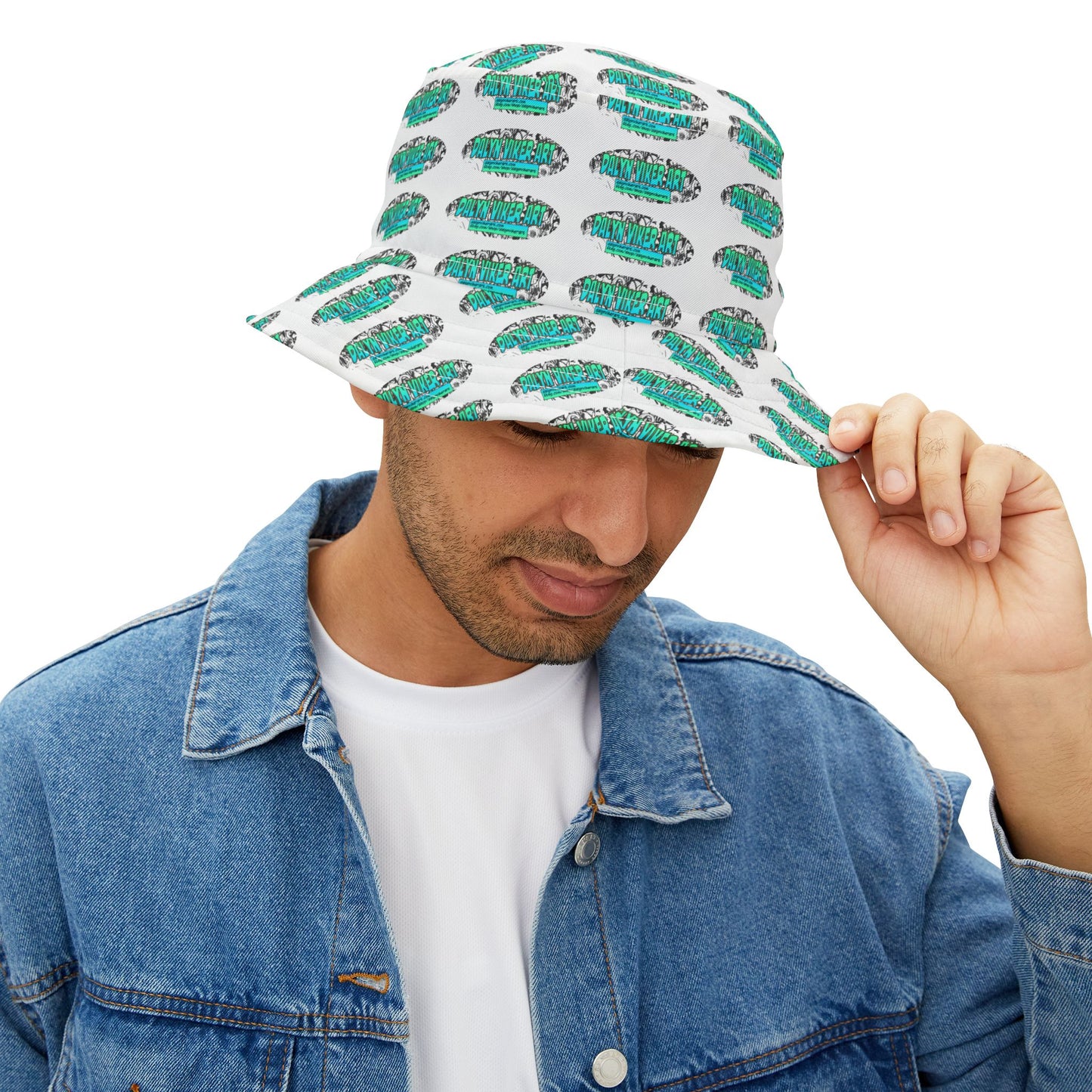 DALYN VIKER ART Trendy Graphic Bucket Hat - Perfect for Summer Style