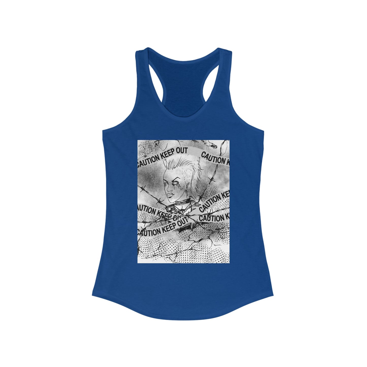 Racerback Tank - Riot and Rebel Punk Rock Feminist LGBTQ+ Pro Choice