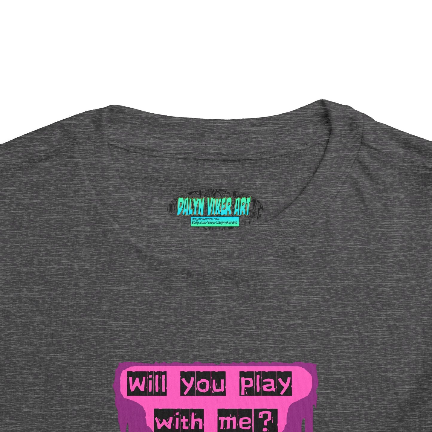 Toddler Tee - Evil Doll - Will You Play With Me