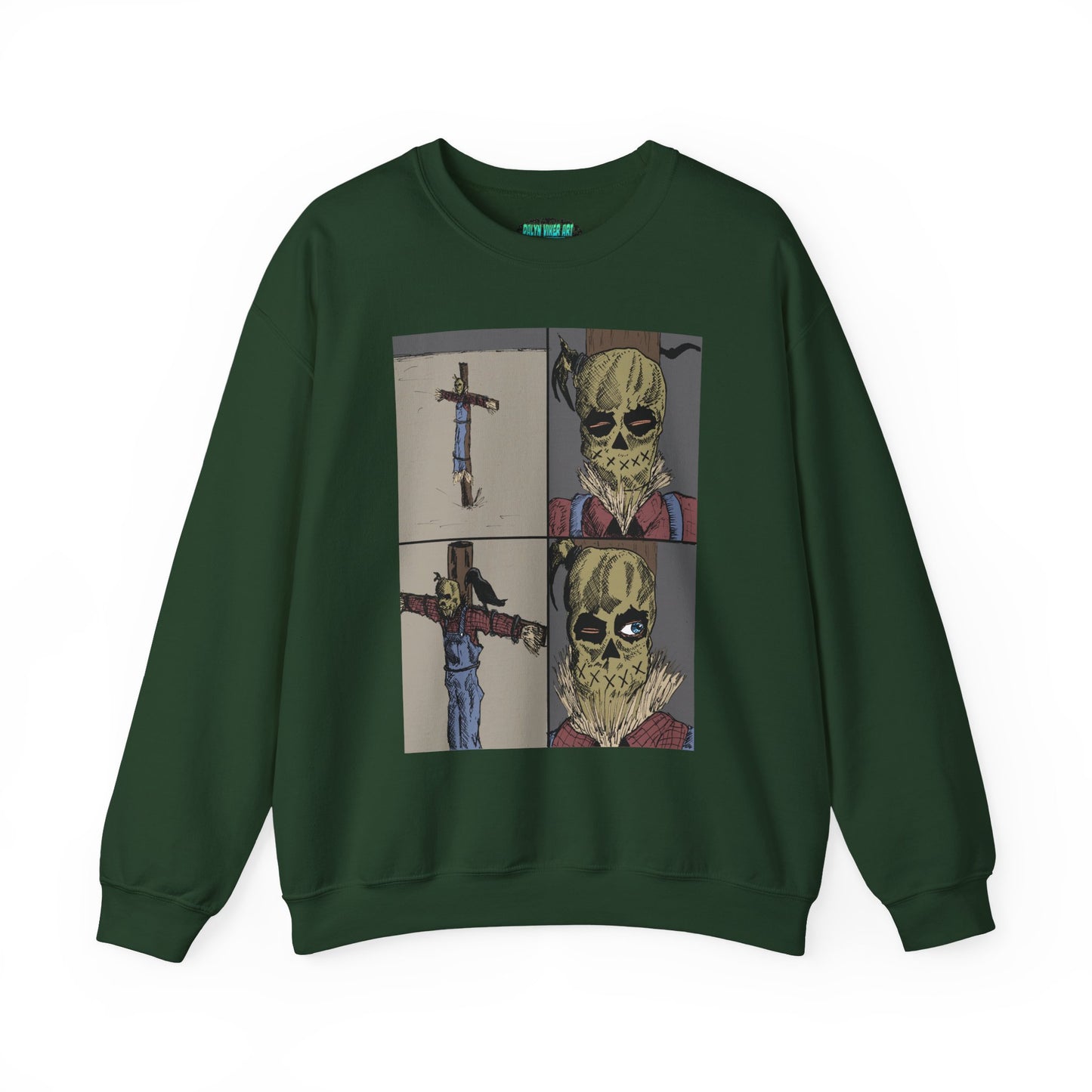 Scarecrow Graphic Crewneck Sweatshirt