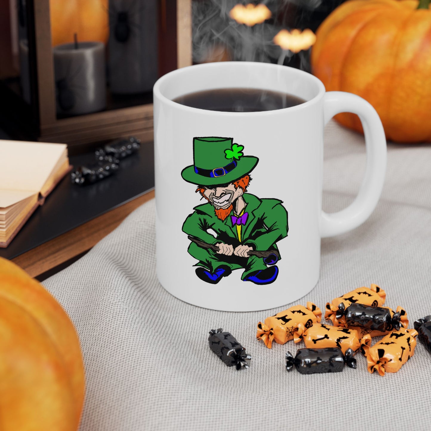 Lucky Leprechaun Ceramic Mug | St. Patrick's Day 11oz