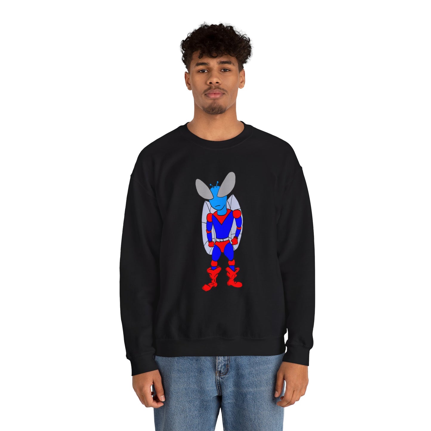Superhero Agent 501 Unisex Heavy Blend™ Crewneck Sweatshirt